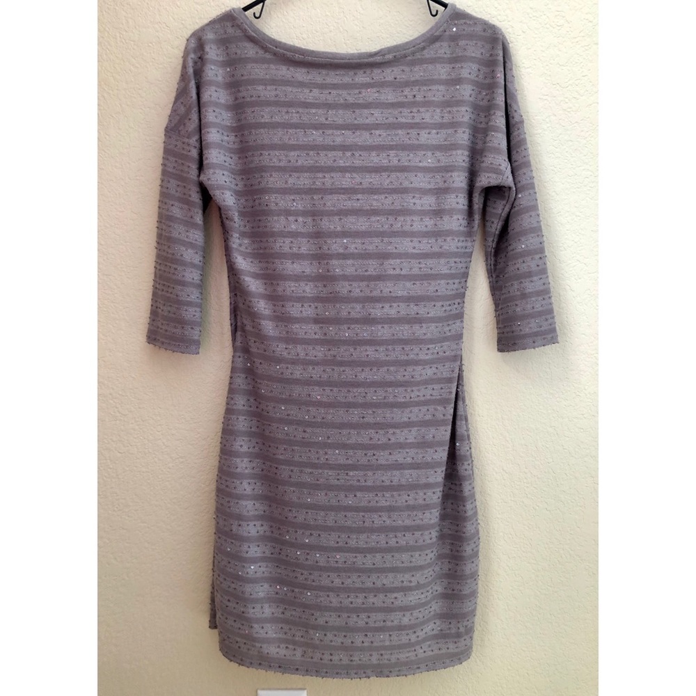 Express Sequin Form-Fit Dress in Size Small
